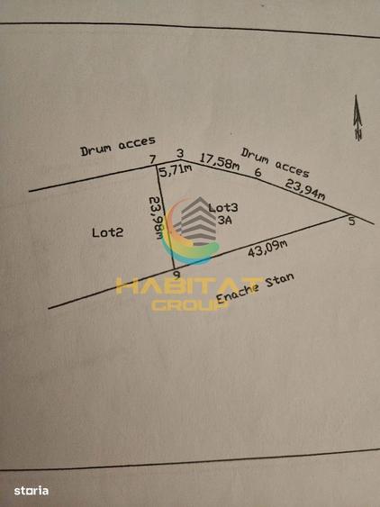 Teren intravilan Bascov Arges - 1