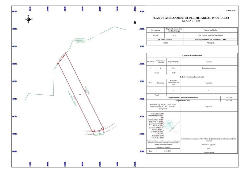De vanzare teren intravilan Trei Brazi, Predeal - 5