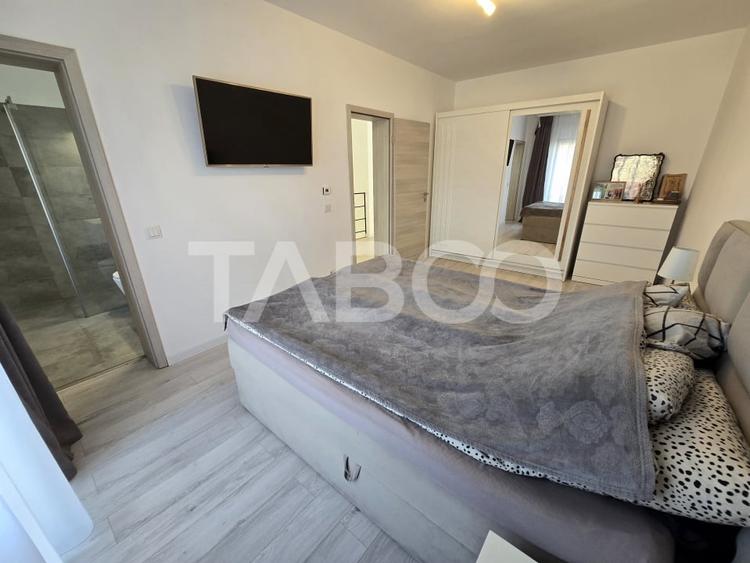 Casa moderna de vanzare mobilata 147 mpu teren 234 mp Selimbar Sibiu - 18
