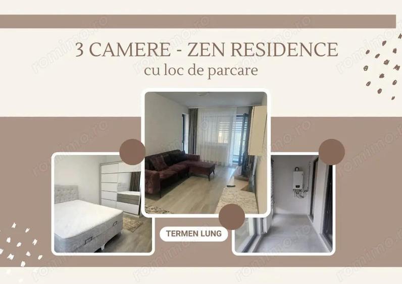 ZEN RESIDENCE- 3 camere moden mobilat cu centrala si loc de parcare - 5