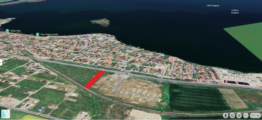 Teren 2.500 mp Ovidiu vis-a-vis de Insula Ovidiu (sens giratoriu) - 6