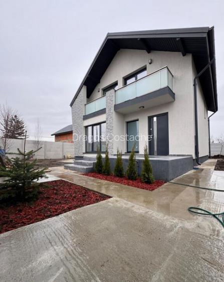 Clinceni, vila individuala, P+M, 130mp, teren 357mp, finisaj