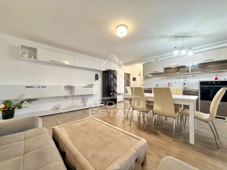 Apartament cu 3 camere complet mobilat si utilat la etajul 2 in Giroc. - 1