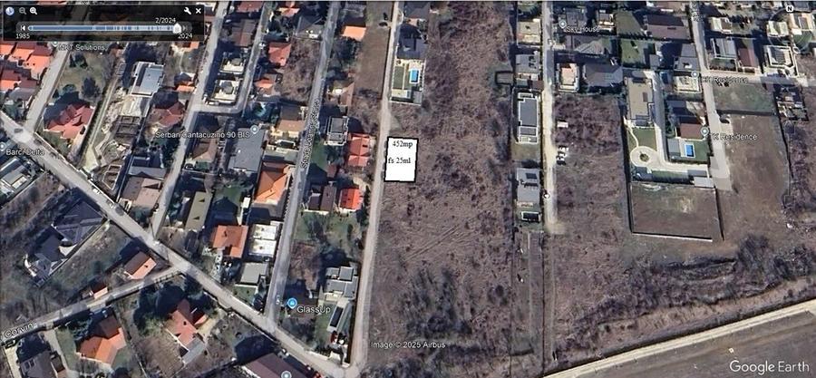 TEREN INTRAVILAN ADIACENT SERBAN CANTACUZINO   452MP   FS 26ML - 1