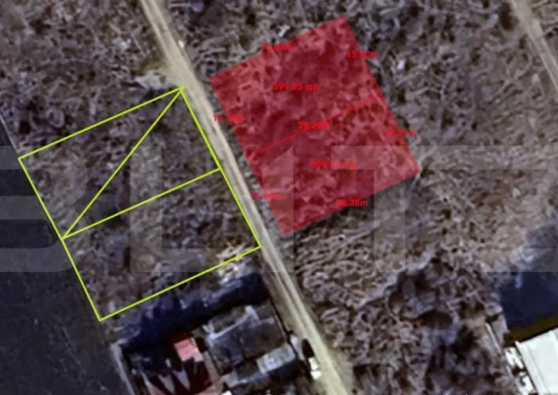 Investitie! Parcele teren extravilan, 400 mp, zona Valea Ch - 1