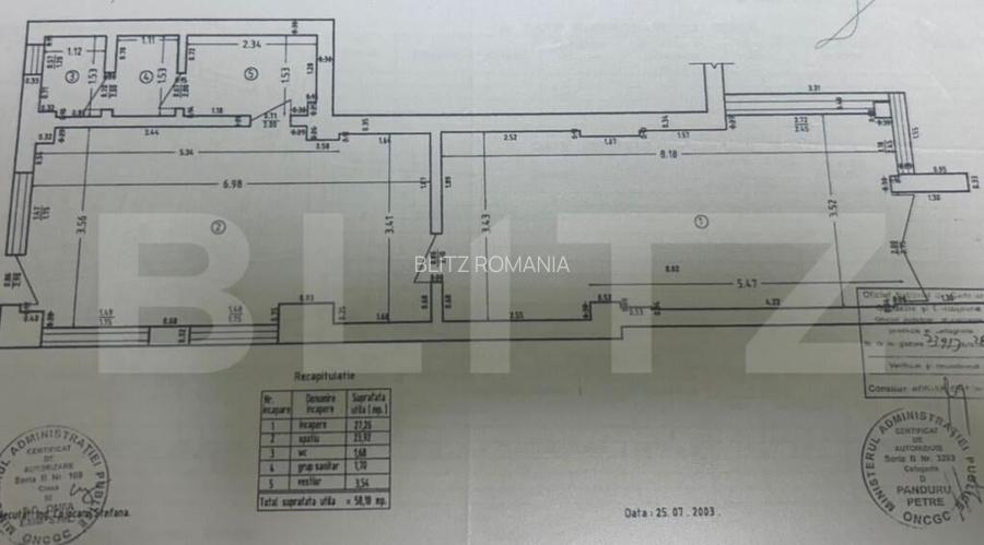 Spatiu comercial, 58 mp, cartier Rovine, zona Ibiza