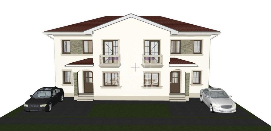Jumatate de duplex la cheie,4 camere,constructie 2024 Mosnita Noua - 1