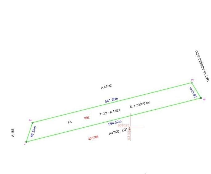 Teren agricol 32.000 mp, deschidere sosea Arad–Siria - 3