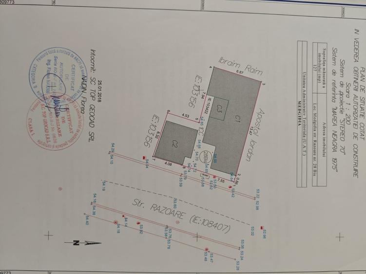 Casă cu 3 camere în Central
