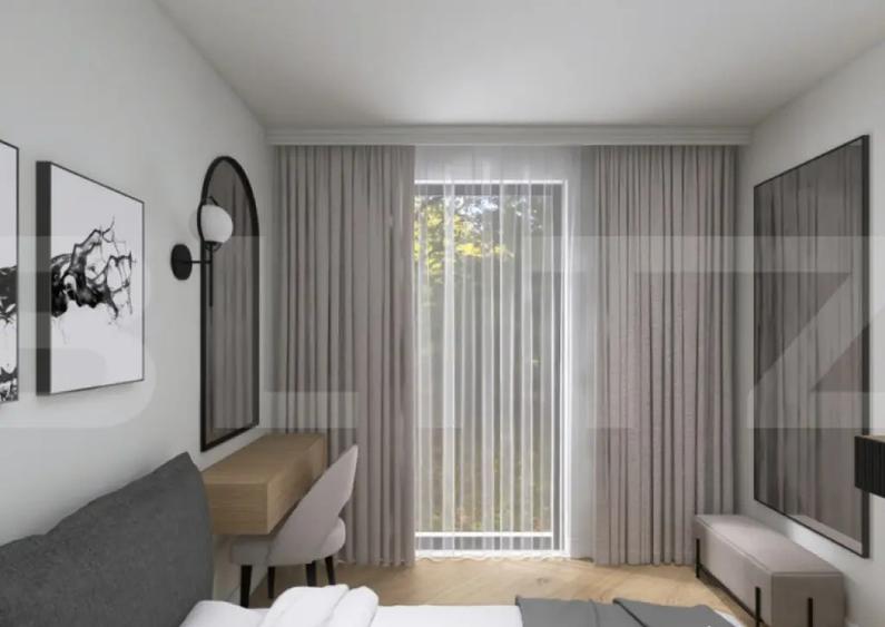 Apartament cu 2 camere, in suprafat utila de 47,34 mp, zona - 1