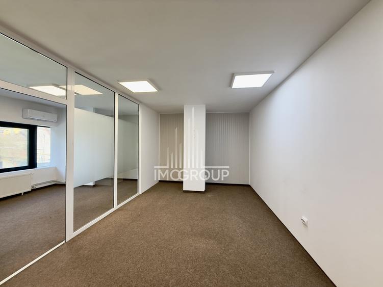 Birou de 50 mp | 3 încăperi | baie proprie | clădire nouă | Garaj | Etaj 1 - 1