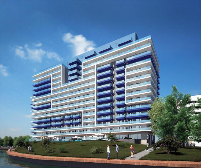 PROMOTIE BLACK FRIDAY !! SOLID SKYLINE MAMAIA- STUDIO VEDERE FRONTALA LAC- SMART - 8