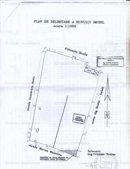 SUPER TEREN 14.168mp ; 320m deschidere la 3 strazi - 5