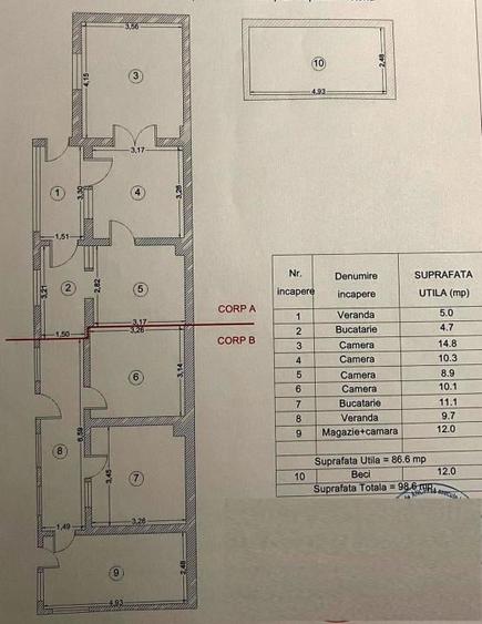 Casa cu teren generos de vanzare  Zona Colentina – Carrefour - 11