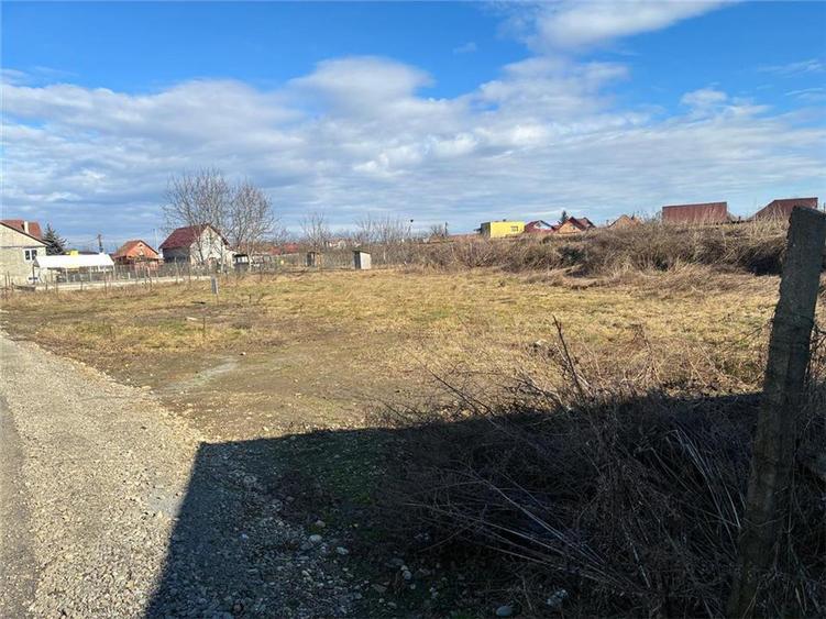 Teren Intravilan 1000mp cartier Linistit Drum asfaltat utilitati la Poarta - 3