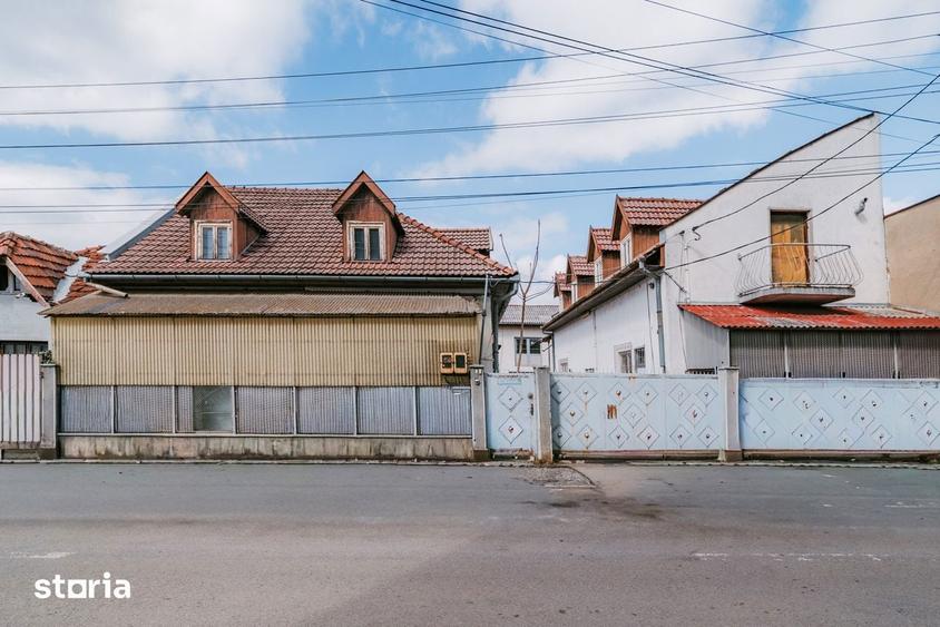Proprietate de inchiriat casa, hala/atelier si garaj, Str. Zimbrului - 19