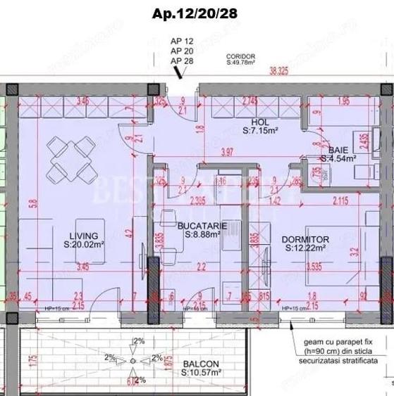 2 Camere Direct Dezvoltator 10 min metrou N.Teclu - 1