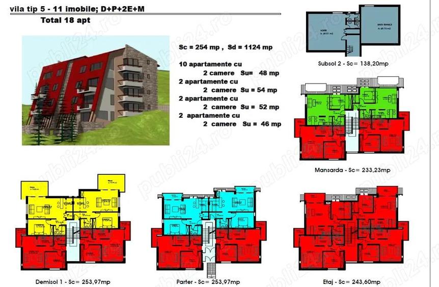 Imobil compus din 7 parcele de teren situate in Predeal, sectorul Trei Brazi, jud. Bra?ov - 3