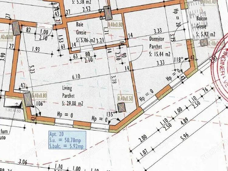Apartamente cu 2 camere 51 mp, zona Marasti Apartamente cu 2 camere 51 mp, zona Marasti