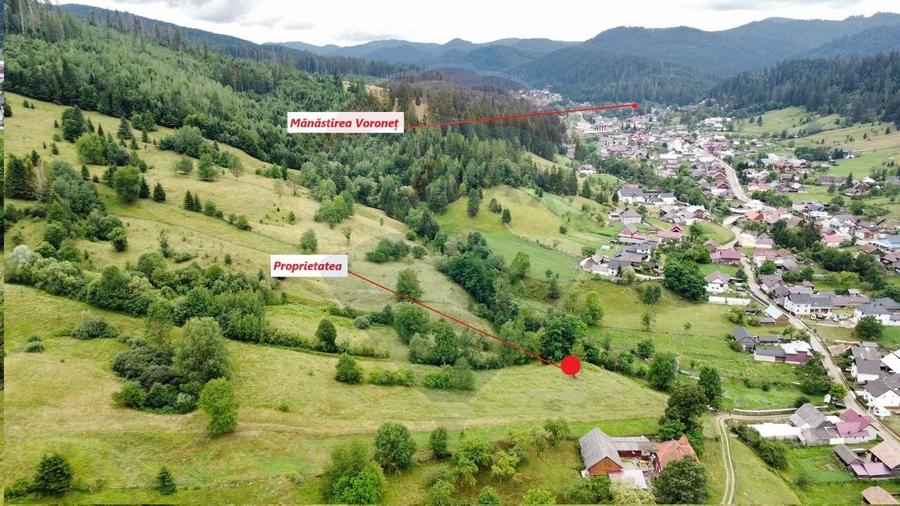 Teren 6,865mp Voronet / Gura Humorului / Bucovina - 2