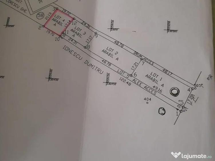 Berceni teren 3000 mp cu construc?ie pe el - 1