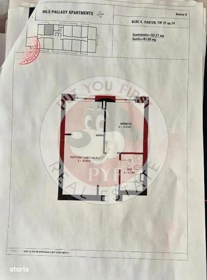 Hills Pallady | 2 camere | Parcare | 44mp | Semidec | B13132 - 1