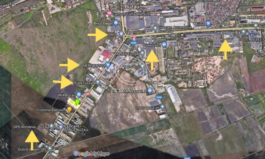 Buzau- Soseaua Bucuresti-Buzau- Teren de Inchiriat- Comision 0% - 3
