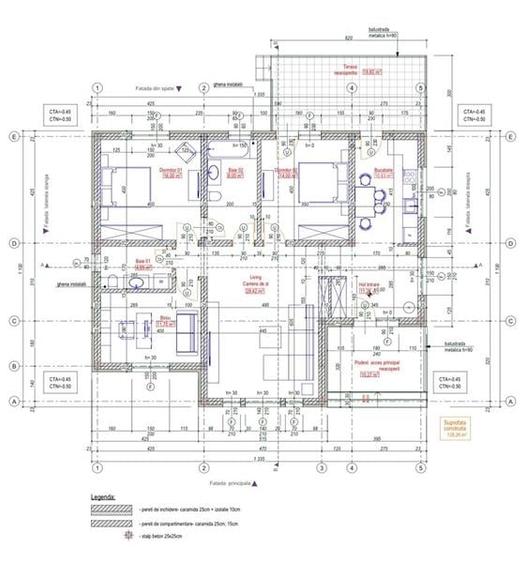 Casa individuala parter 115mp utili, teren 537mp, toate utilitatile, Sanpetru - 7
