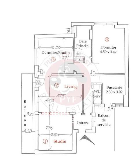 Piata Spaniei | 4 camere | 116mp | Open space | B12850 - 5