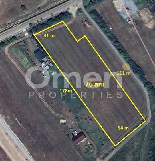 Teren intravilan 7.631 mp – Săcălășeni, lângă Baia Mare , utilități la drum - 1