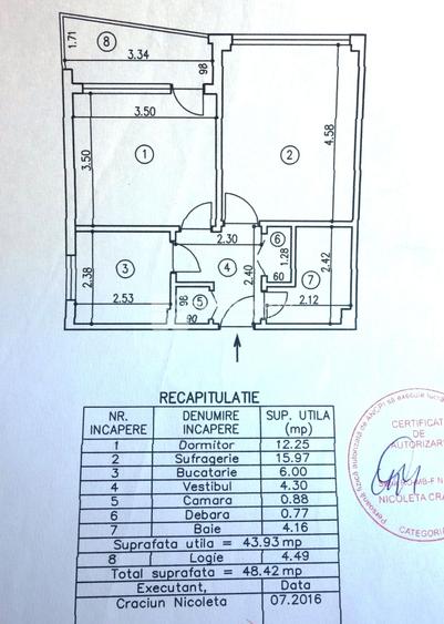 Inchiriere 2 camere decomandat Sun Plaza - Sos.Oltenitei 83 metrou Piata Sudului - 3