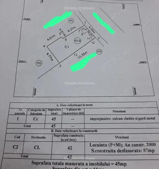 De vanzare casa 3 camere zona Damaroaia 2 bai, balcon deschis - 5