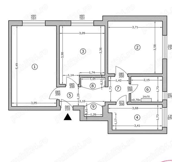 Vanzare apartament 3 camere Vanzare apartament 3 camere