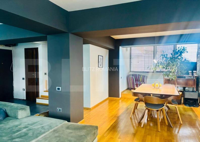 Apartament doua niveluri, 139 mp si terasa, 4 camere, Dorob