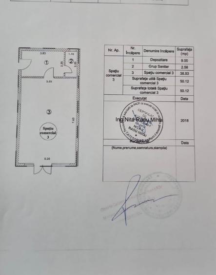 Spațiu comercial, toate utilitățile,2 locuri parcare,poziționat stradal - 4