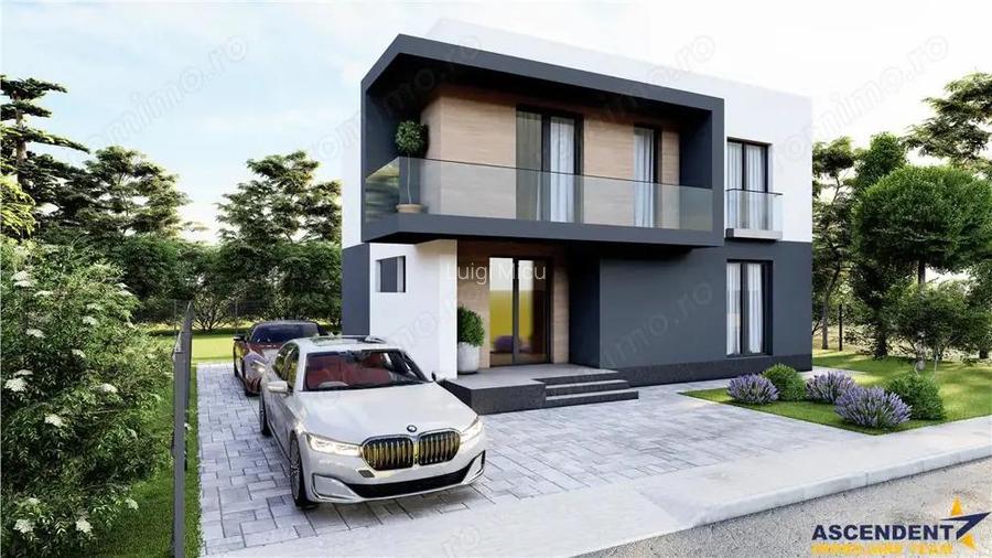 Design minimalist, rafinament maxim Casa ta moderna in Sanpetru