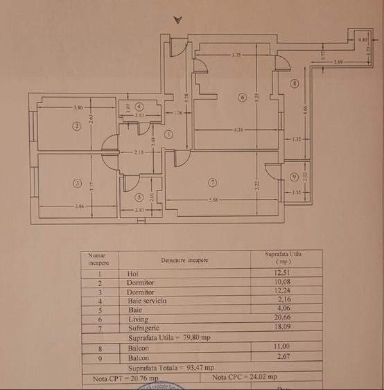 Apartament 4 camere de vanzare, 94mp, mobilat, zona ultracentrala - 15