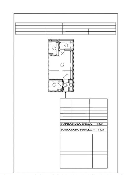 Dr Taberei Favorit Garsoniera cf1 , balcon, Et 3  libera  - 2