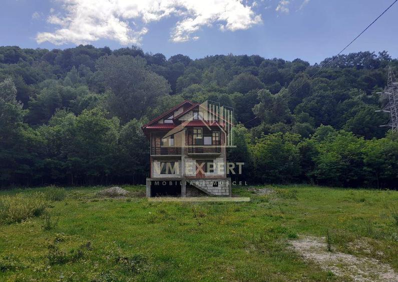 VILA 8 CAMERE, TEREN 5000 MP CAMPULUNG, APA SARATA - 1