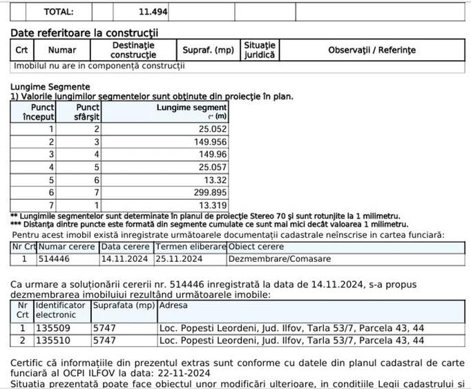 terenintravilan cu AC+pr. 4bloc(p+6) PopLeord-15min metrou Berceni - 2