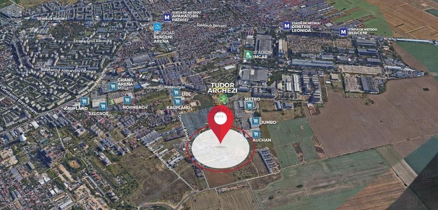 Teren 5.009 mp – Sector 4, zona Metalurgiei – Drumul Binelui - 7