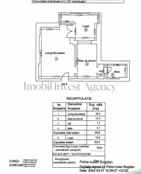 Apartament 2 camere Crystal North Pipera mobilat. - 6