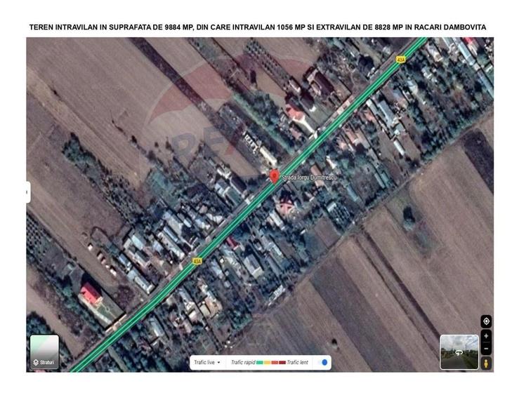 Vanzare teren intravilan 1056 mp si extravilan 8828mp Racari-DB - 14