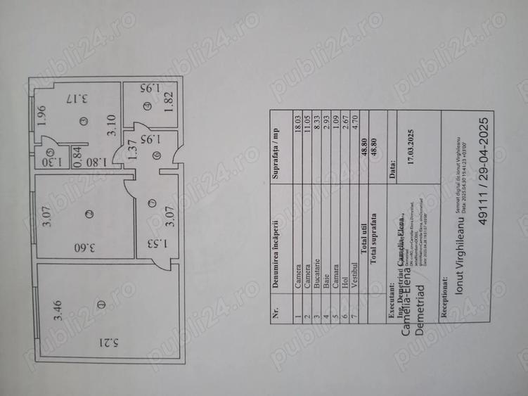 Particular 2 camere Titan,ozana,1 dec 1918 - 3