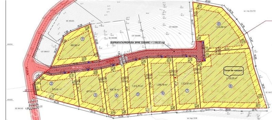 Teren intravilan 2726 mp in Tocile pretabil casa de vacanta - 1