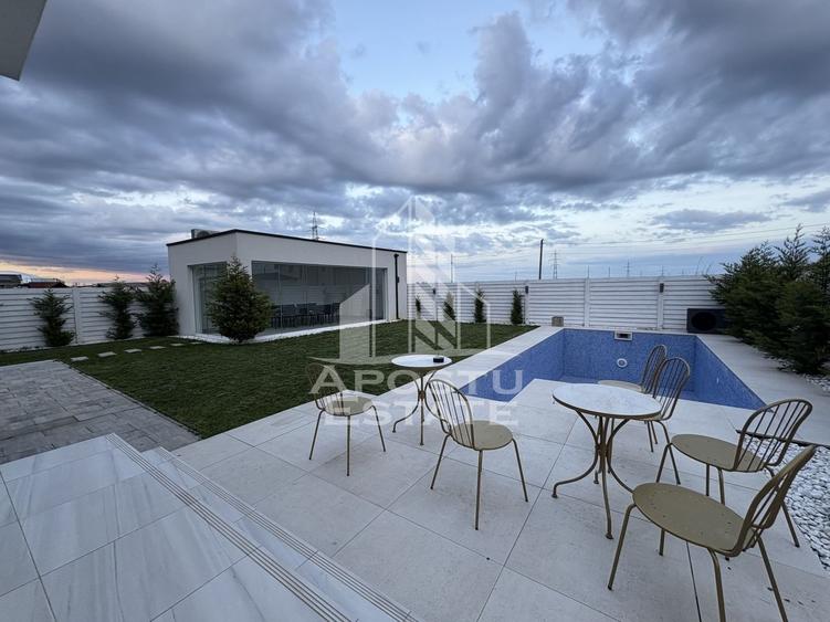 Vila de lux cu piscina incalzita de vanzare in Mosnita Noua | 4 camere - 27