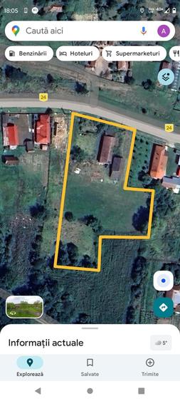 Teren intravilan 3645 mp , com Geaca, sat Lacu - 2