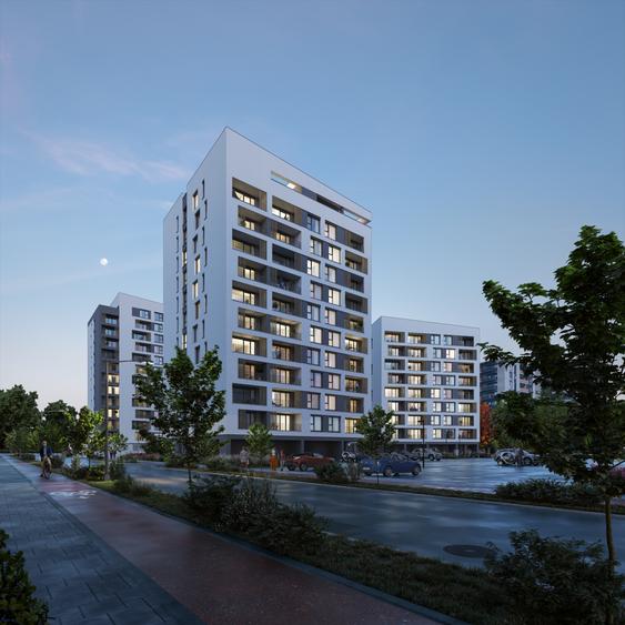 Apartament 2 camere | Cartier verde, vibe liniștit, Nord One Torontal - 2