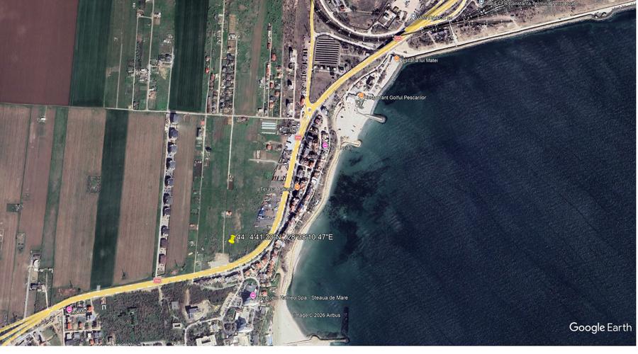 Teren Construcții intravilan de 380 mp, în Eforie Nord