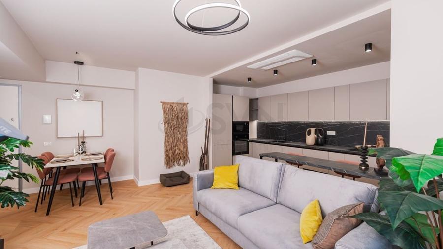 Apartament cu 2 camere decomandat, mobilat în Pipera